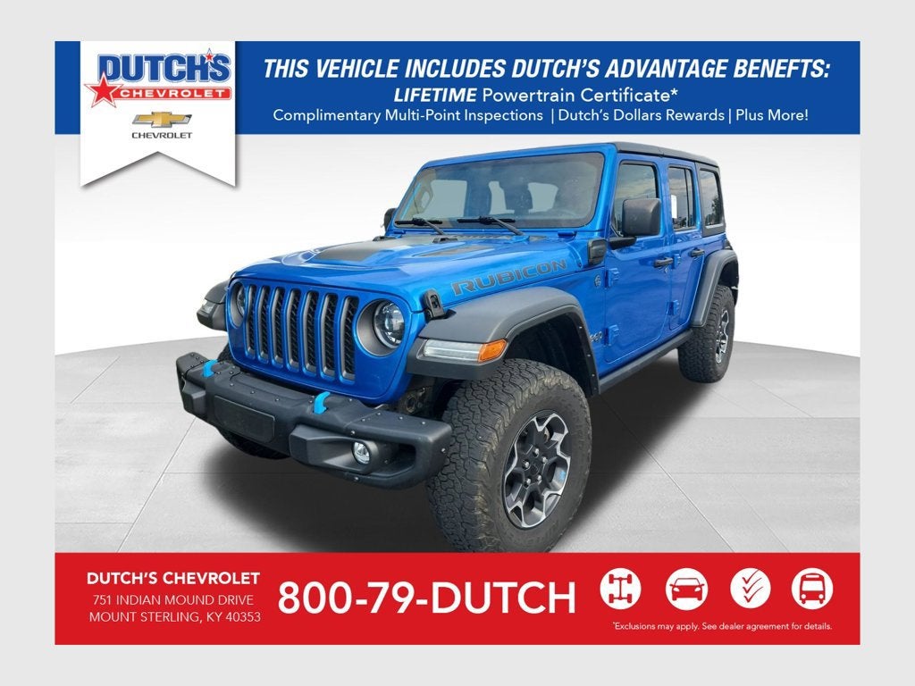 2023 Jeep Wrangler 4xe Rubicon