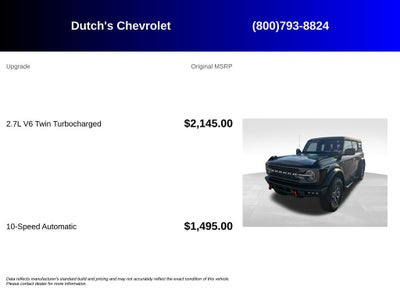 2024 Ford Bronco Badlands
