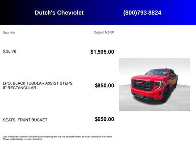 2025 GMC Sierra 1500 Elevation