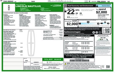 2023 Lincoln Nautilus Reserve