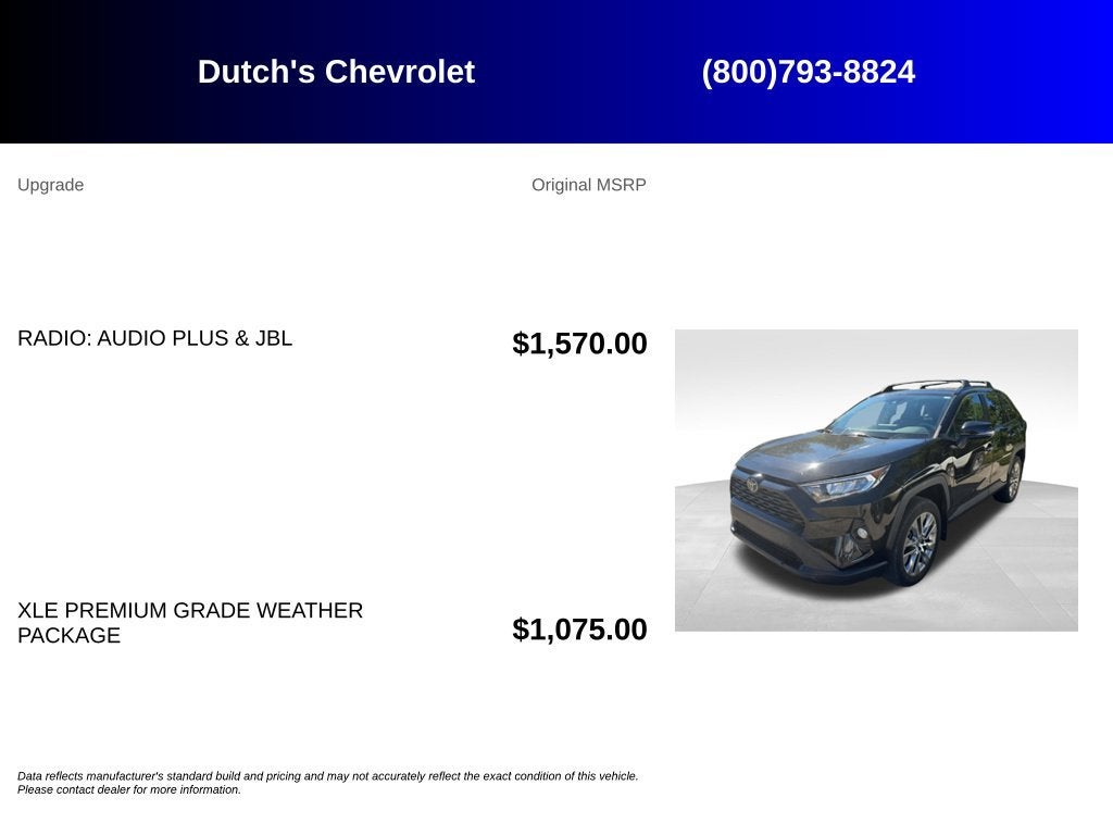 2021 Toyota RAV4 XLE Premium