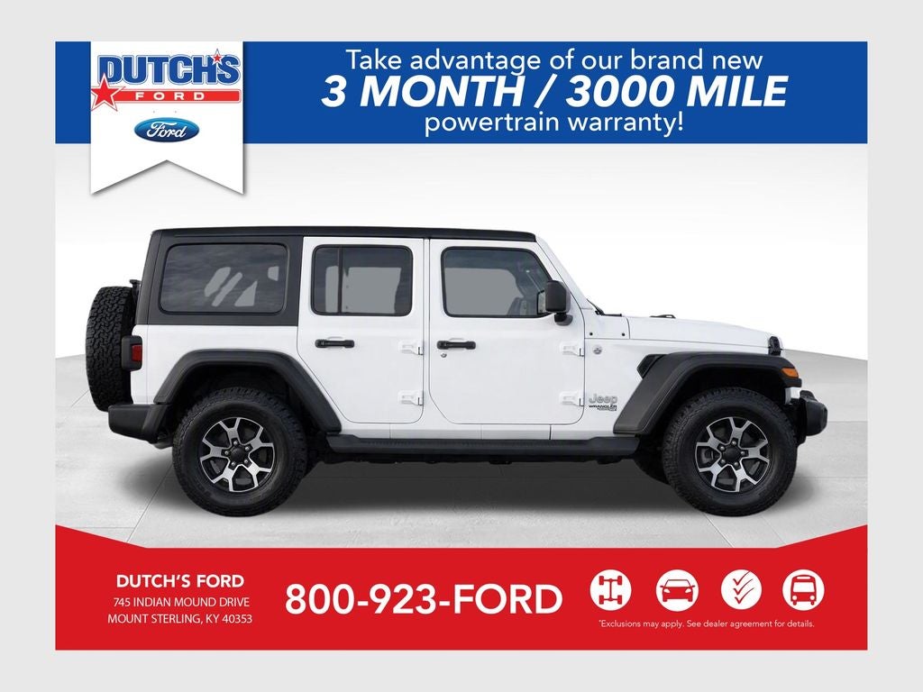 2019 Jeep Wrangler Unlimited Sport S