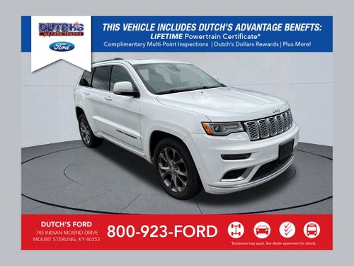 2019 Jeep Grand Cherokee Summit