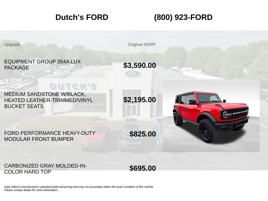 2022 Ford Bronco Wildtrak