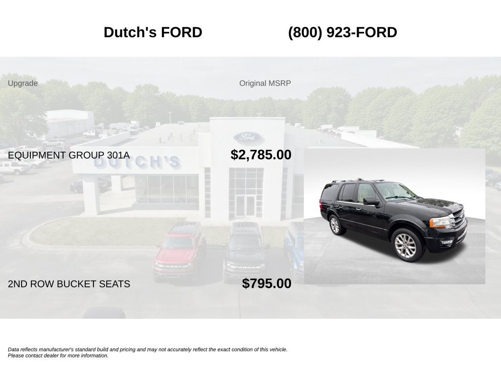 2016 Ford Expedition Limited