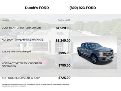 2018 Ford F-150 XLT