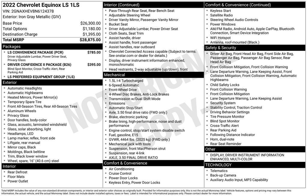 2022 Chevrolet Equinox LS