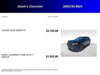 2022 Jeep Grand Cherokee L Overland
