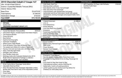 2010 Chevrolet Cobalt LT