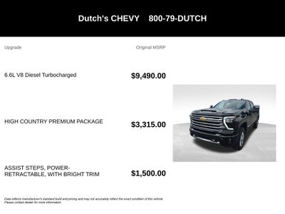2024 Chevrolet Silverado 2500HD High Country