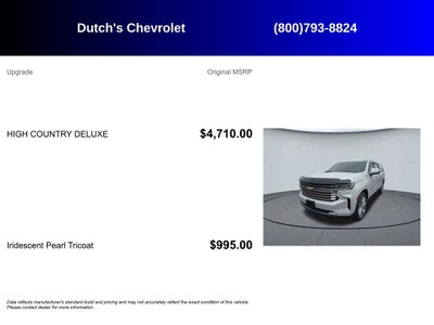 2024 Chevrolet Suburban High Country