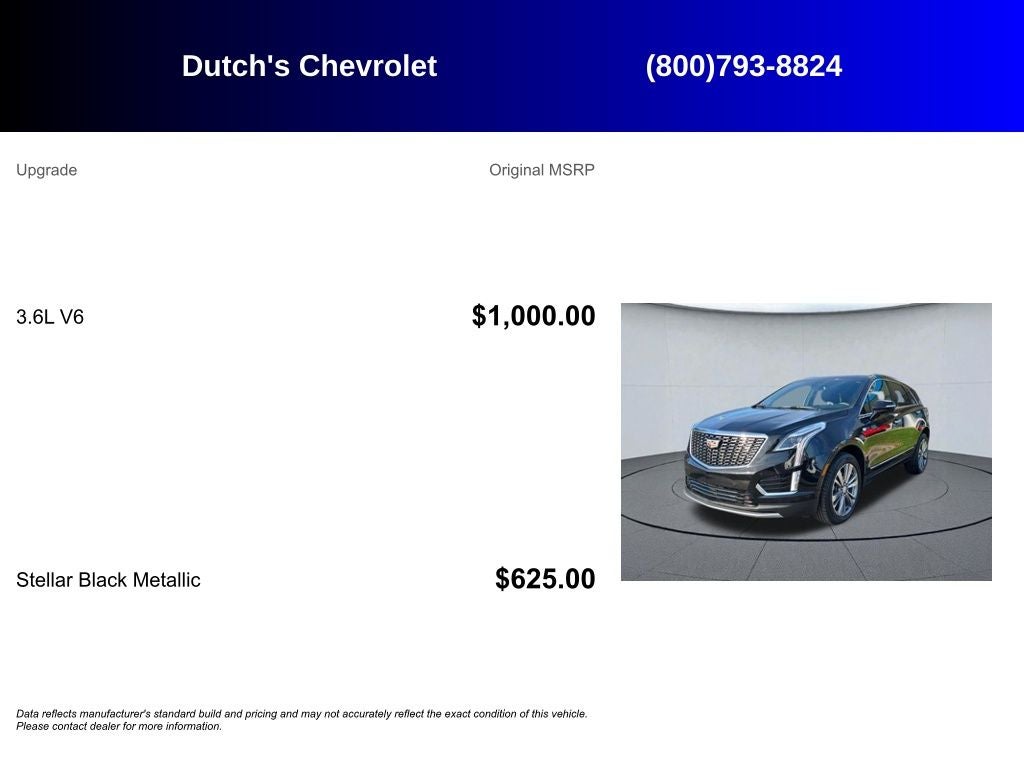 2025 Cadillac XT5 Premium Luxury