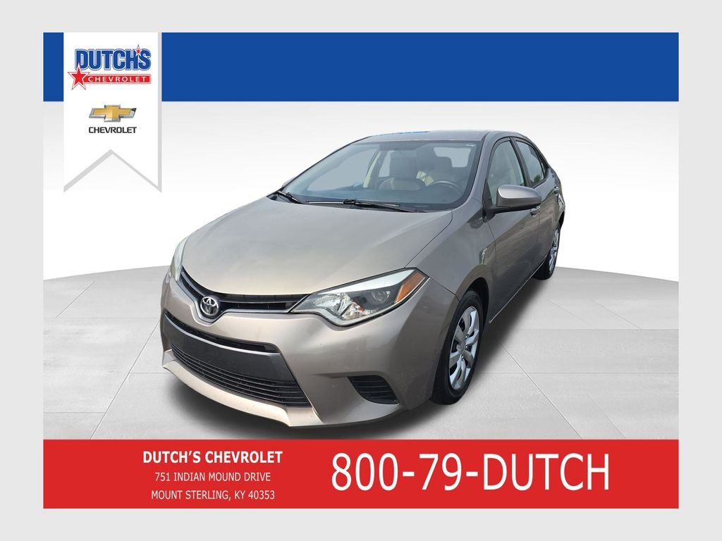 2016 Toyota Corolla LE