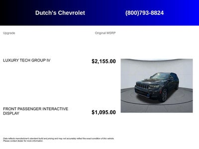 2022 Jeep Grand Cherokee Overland 4xe