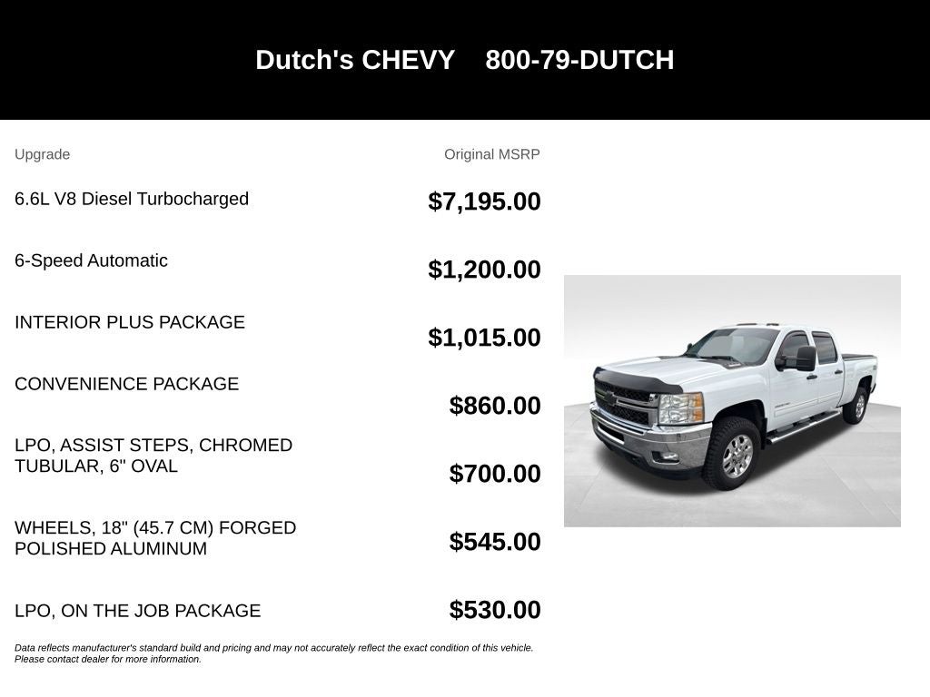 2013 Chevrolet Silverado 2500HD LT