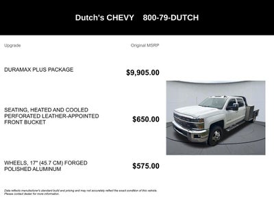 2015 Chevrolet Silverado 3500HD LTZ