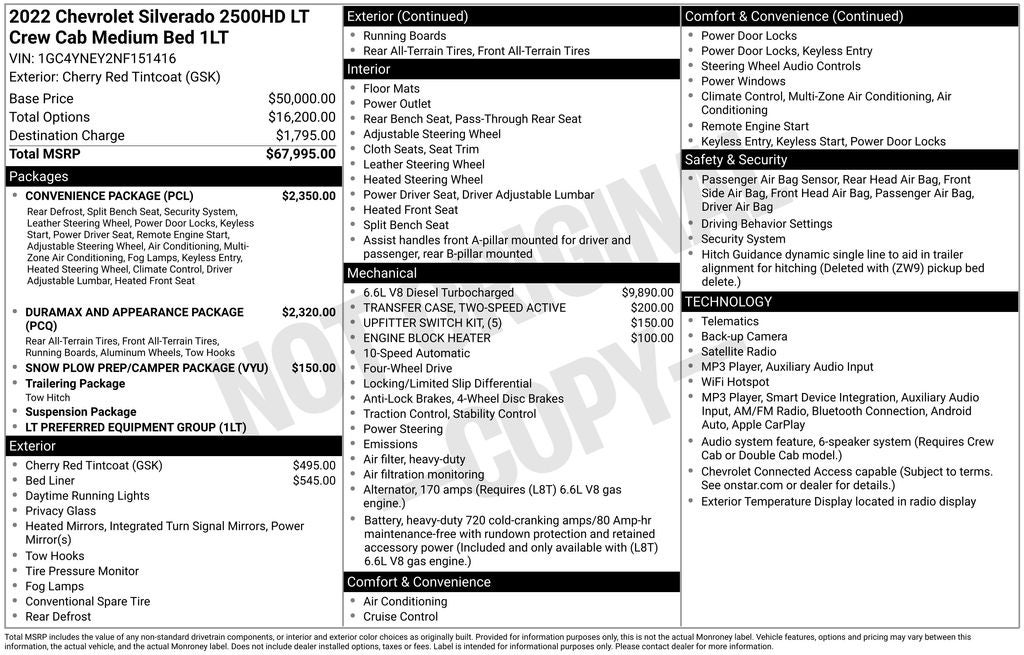 2022 Chevrolet Silverado 2500HD LT