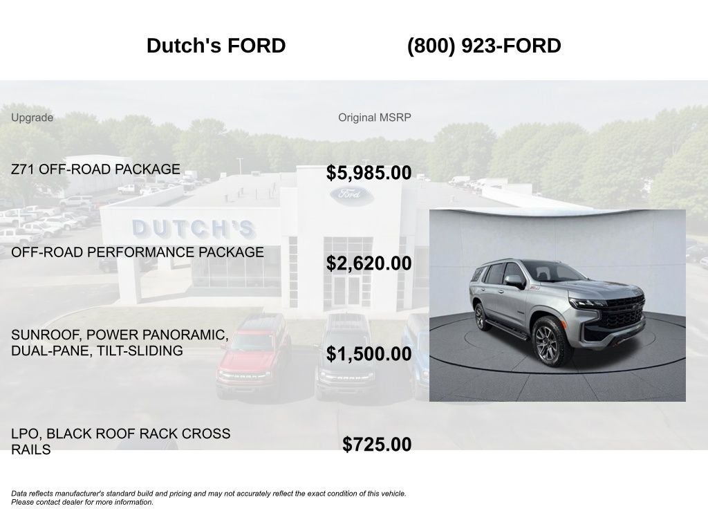 2024 Chevrolet Tahoe Z71