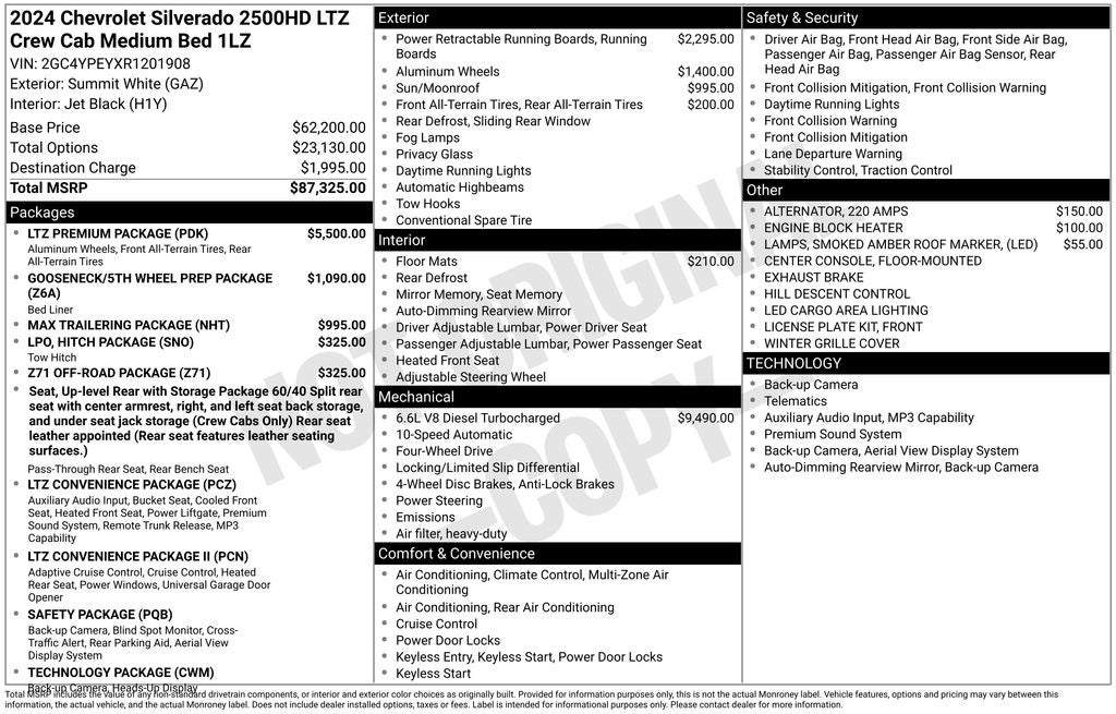 2024 Chevrolet Silverado 2500HD LTZ