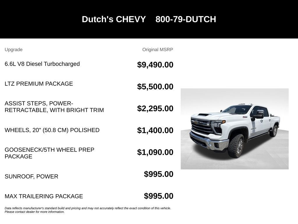 2024 Chevrolet Silverado 2500HD LTZ