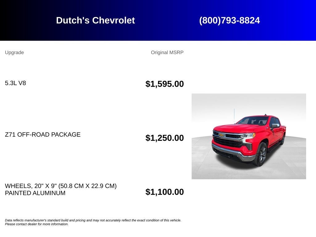 2024 Chevrolet Silverado 1500 LT LT1