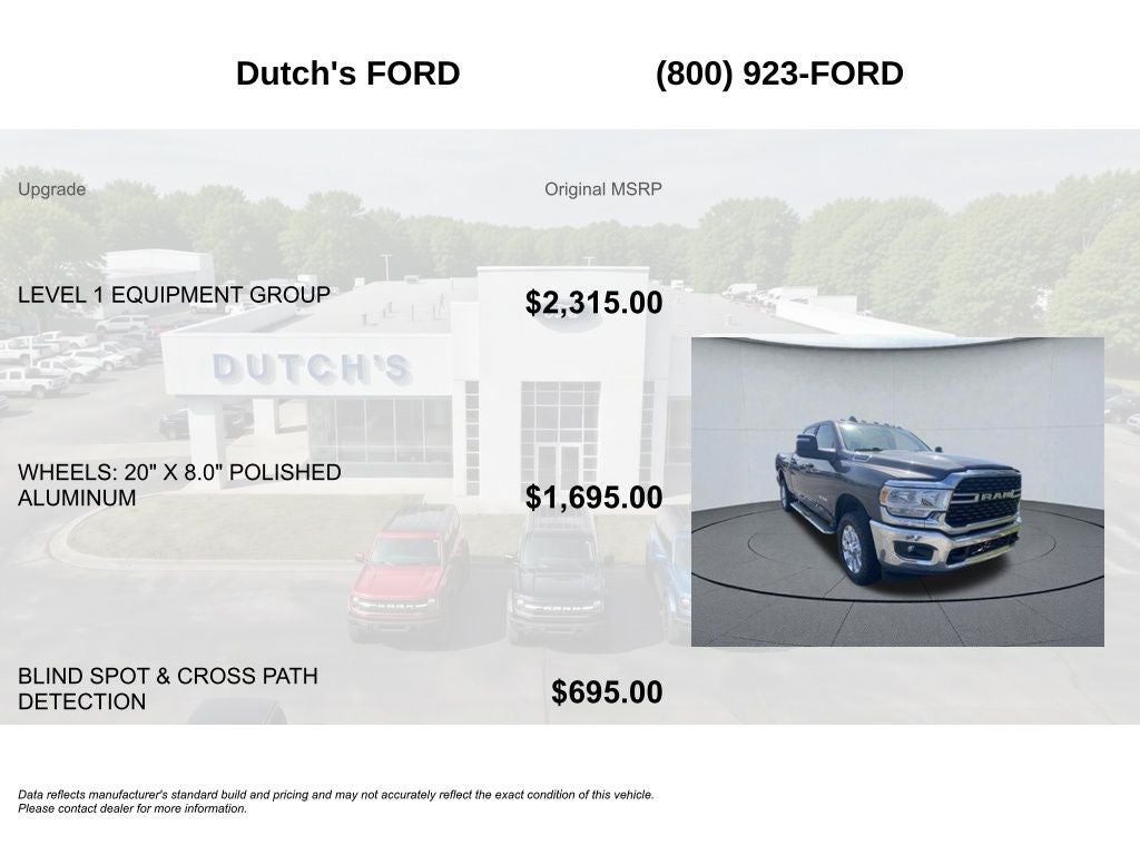 2023 RAM 2500 Big Horn