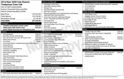 2014 RAM 3500 Tradesman