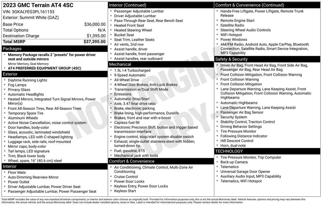 2023 GMC Terrain AT4