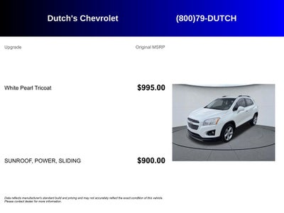 2015 Chevrolet Trax LTZ