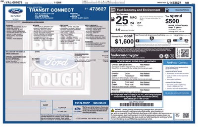 2020 Ford Transit Connect XL